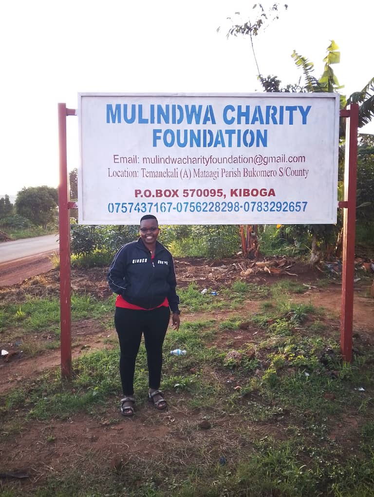 Volunteers working with children